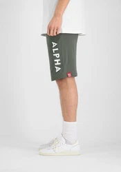 Alpha Industries Shorts Alpha Jersey Short Dunkelgrün/Khaki