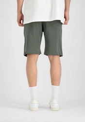 Alpha Industries Shorts Alpha Jersey Short Dunkelgrün/Khaki