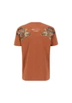 Alpha Industries T-Shirt Dragon Orange/Rot/Braun