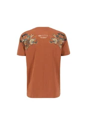 Alpha Industries T-Shirt Dragon Orange/Rot/Braun