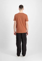 Alpha Industries Shirt T Rubber Orange/Braun/Rot