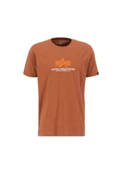 Alpha Industries Shirt T Rubber Orange/Braun/Rot