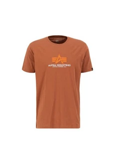 Alpha Industries Shirt T Rubber Orange/Braun/Rot