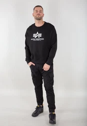 Alpha Industries Sweatshirt Basic OS Schwarz