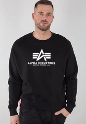 Alpha Industries Sweatshirt Basic OS Schwarz