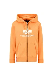 Alpha Industries Basic Zip Hoodie (PP) Orange