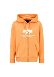 Alpha Industries Basic Zip Hoodie (PP) Orange