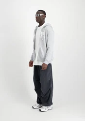 Alpha Industries Basic Zip Hoodie (PP) Hellgrau/Grau