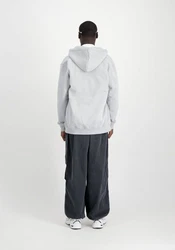 Alpha Industries Basic Zip Hoodie (PP) Hellgrau/Grau