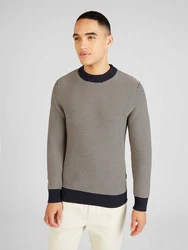 SELECTED HOMME Pullover SLHRobert beige / navy