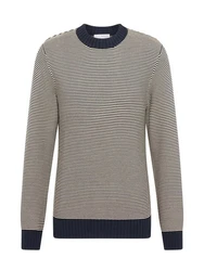 SELECTED HOMME Pullover SLHRobert beige / navy