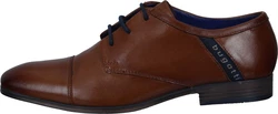 bugatti Schnürer Schuh Braun/Beige/Orange