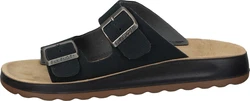 Fly Flot Pantoletten Schwarz/Beige/Blau/Dunkelblau