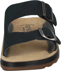 Fly Flot Pantoletten Schwarz/Beige/Blau/Dunkelblau