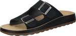 Fly Flot Pantoletten Schwarz/Beige/Blau/Dunkelblau