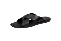 Sioux Pantolette Minago Schwarz/Braun