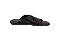 Sioux Pantolette Minago Schwarz/Braun