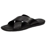 Sioux Pantolette Minago Schwarz/Braun