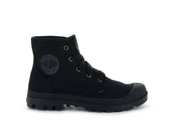 Palladium Pampa Hi Schnürschuh Schwarz