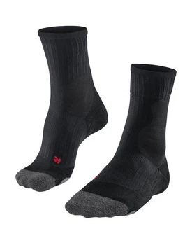 FALKE Funktionssocken PL2 Schwarz/Rot