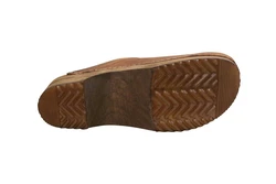 Sanita Wood Christian Clog Braun/Beige