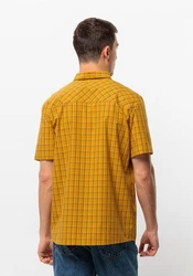 Jack Wolfskin HOT SPRINGS SHIRT Gelb/Braun