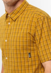 Jack Wolfskin HOT SPRINGS SHIRT Gelb/Braun