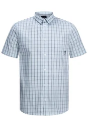 Jack Wolfskin HOT SPRINGS SHIRT Hellblau/Grau/Blau