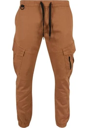 Stoffhose Herren Cargo Jogger W/ Zipper & D-Ring (1-tlg)