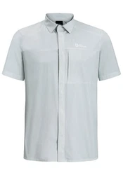 Jack Wolfskin Funktionshemd VANDRA S/S SHIRT Grau/Hellblau/Hellgrau/Blau