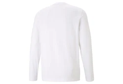 PUMA T-Shirt Herren ESS Longsleeve Tee Weiß