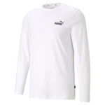 PUMA T-Shirt Herren ESS Longsleeve Tee Weiß