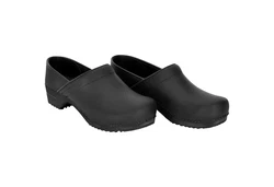Sanita Wood Jamie Clog Schwarz