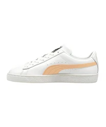 PUMA Basket Classic XXI Sneaker Weiß/Orange/Rosa