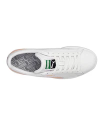 PUMA Basket Classic XXI Sneaker Weiß/Orange/Rosa