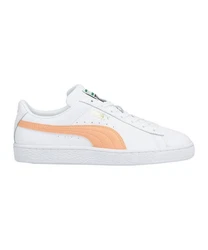 PUMA Basket Classic XXI Sneaker Orange/Weiß/Rosa