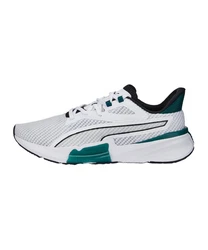 PUMA PWRFrame TR Trainingsschuh Hallenschuh Weiß/Grün/Türkis