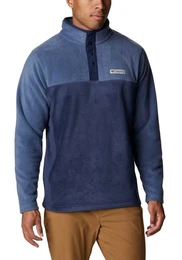 Fleecepullover STEENS MOUNTAIN HALF SNAP (1-tlg) mit Markenschriftzug