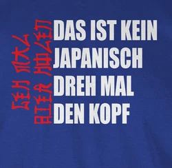 Shirtracer T-Shirt Geh mal Bier holen Japanisch Biertrinker Geschenk Bierliebhaber Party & Alkohol Herren Blau/Türkis/Dunkelblau/Braun