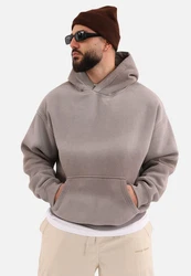 COFI Casuals Hoodie Spray Basic Oversized Hoodie Braun/Beige/Grau/Gelb/Hellgrau/Khaki