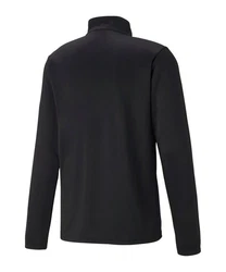 PUMA teamRISE HalfZip Sweatshirt Rot/Schwarz