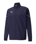 PUMA Sweatjacke teamRISE Sideline Trainingsjacke Dunkelblau/Blau
