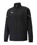 PUMA Sweatjacke teamRISE Sideline Trainingsjacke Rot/Schwarz
