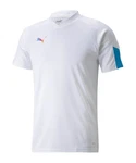 PUMA T-Shirt individualFINAL Trikot Weiß/Hellblau/Creme/Blau