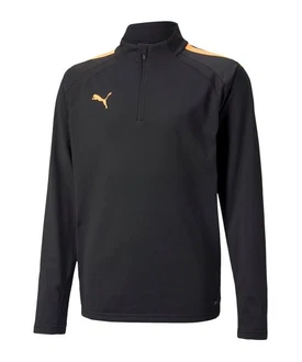PUMA Sweatshirt teamLIGA HalfZip Sweatshirt Rot/Schwarz