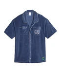 PUMA T-Shirt X Rhuigi Dunkelblau/Blau/Hellblau