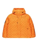PUMA Sweatjacke X PLEASURES Puffer Jacke Orange/Gelb