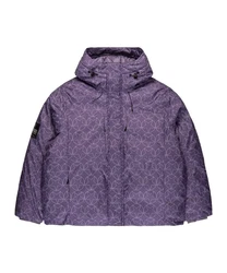 PUMA Sweatjacke X PLEASURES Puffer Jacke Fliederfarben/Lila