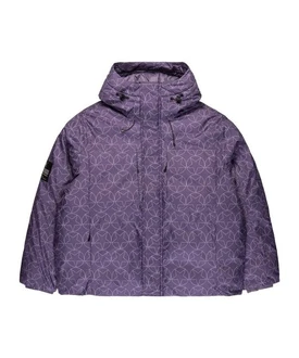 PUMA Sweatjacke X PLEASURES Puffer Jacke Fliederfarben/Lila
