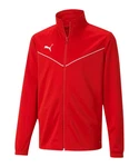 PUMA Sweatjacke teamRISE Poly Trainingsjacke Rot
